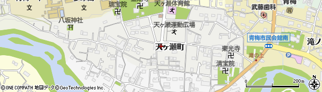 東京都青梅市天ヶ瀬町1088周辺の地図