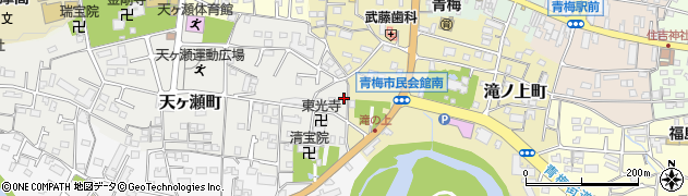 東京都青梅市天ヶ瀬町1218周辺の地図