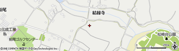 千葉県印西市結縁寺周辺の地図