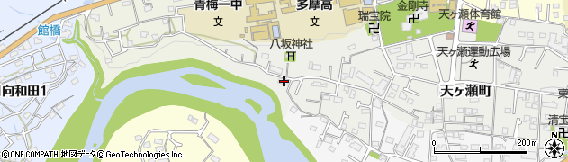 東京都青梅市天ヶ瀬町952周辺の地図