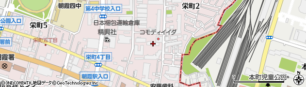 朝霞スカイハイツ管理事務所周辺の地図