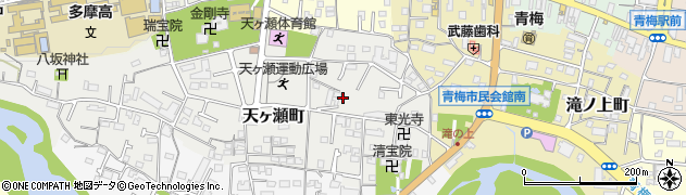 東京都青梅市天ヶ瀬町1178周辺の地図