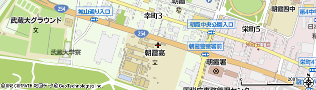 埼玉県朝霞市幸町周辺の地図