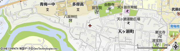 東京都青梅市天ヶ瀬町989周辺の地図