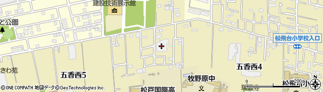 介護付有料老人ホーム ハーモニー松戸周辺の地図