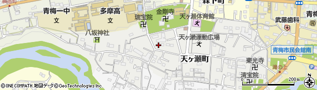 東京都青梅市天ヶ瀬町1049周辺の地図