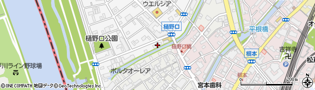 千葉県松戸市樋野口804周辺の地図