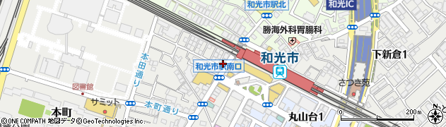 埼玉県和光市本町5-5周辺の地図