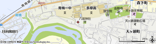 東京都青梅市天ヶ瀬町936周辺の地図