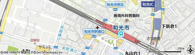 埼玉県和光市本町5-1周辺の地図