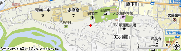 東京都青梅市天ヶ瀬町1016周辺の地図