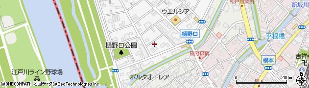 千葉県松戸市樋野口780周辺の地図