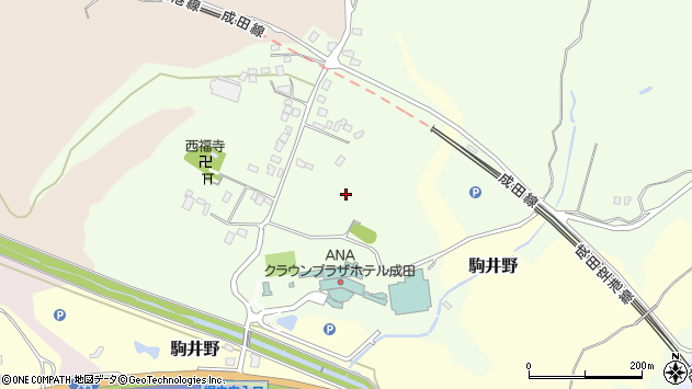 〒282-0007 千葉県成田市堀之内（成田国際空港内）の地図