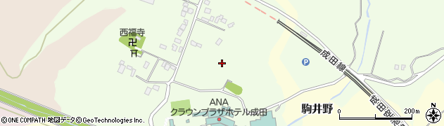 千葉県成田市堀之内周辺の地図