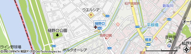 千葉県松戸市樋野口773周辺の地図