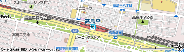 高島平駅周辺の地図