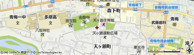 東京都青梅市天ヶ瀬町1111周辺の地図