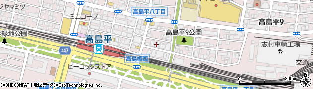 ホットヨガスタジオ ラバ 高島平店(LAVA)周辺の地図