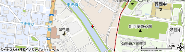 東京都板橋区舟渡1丁目1周辺の地図