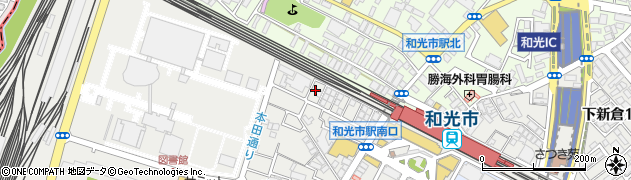 埼玉県和光市本町5-37周辺の地図