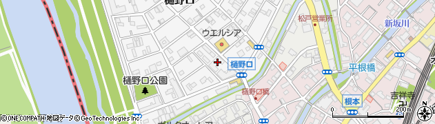 千葉県松戸市樋野口771周辺の地図