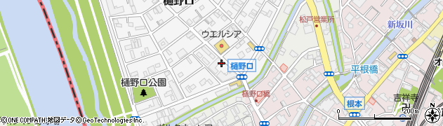 千葉県松戸市樋野口772周辺の地図