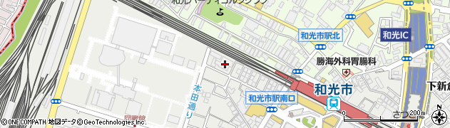 埼玉県和光市本町5-39周辺の地図