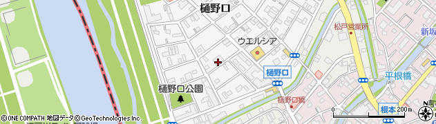 千葉県松戸市樋野口756周辺の地図