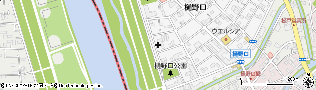 千葉県松戸市樋野口713周辺の地図