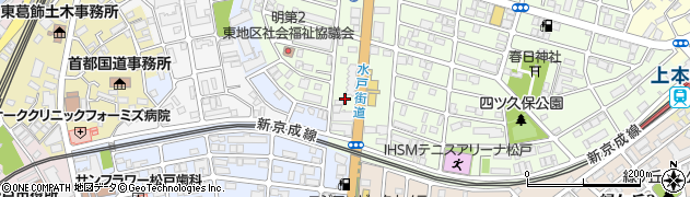 株式会社松戸水道センター周辺の地図