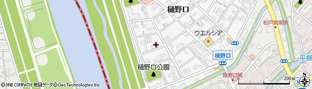 千葉県松戸市樋野口708周辺の地図