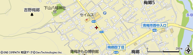 株式会社日本の心　青梅店周辺の地図