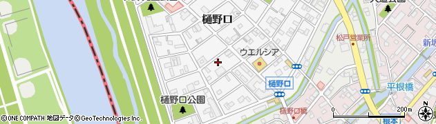 千葉県松戸市樋野口742周辺の地図