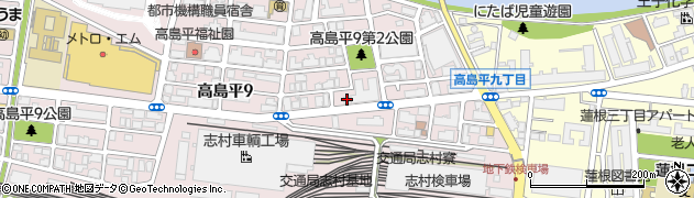 平賀接骨院周辺の地図