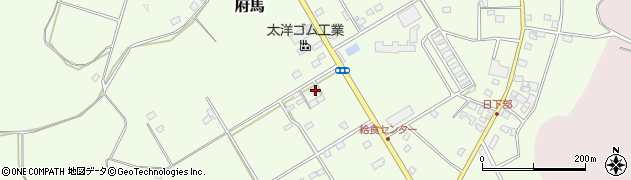 千葉県香取市府馬3647周辺の地図