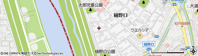 千葉県松戸市樋野口717周辺の地図