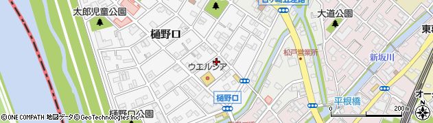 千葉県松戸市樋野口927周辺の地図