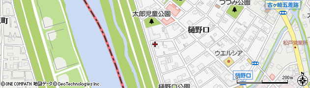 千葉県松戸市樋野口714周辺の地図
