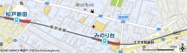 千葉県松戸市松戸新田436周辺の地図