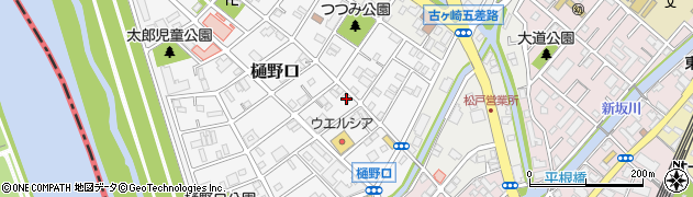 千葉県松戸市樋野口921周辺の地図