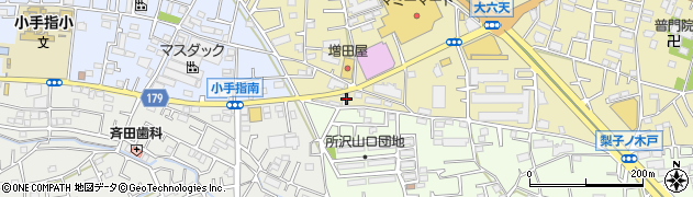 青梅信用金庫北野支店周辺の地図