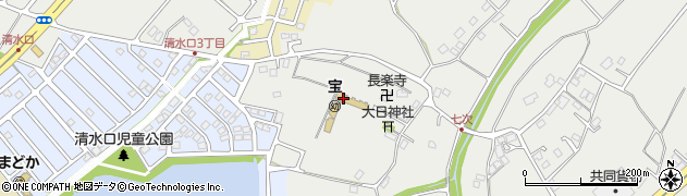 千葉県白井市根周辺の地図