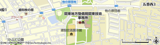 関東技術事務所　環境技術課周辺の地図