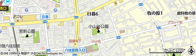 千葉県松戸市日暮6丁目周辺の地図