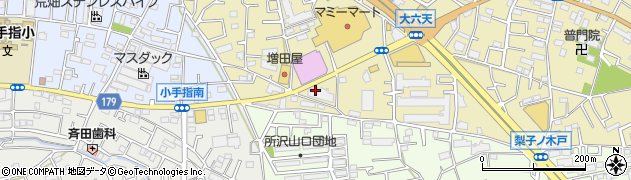 埼玉県所沢市小手指台9周辺の地図