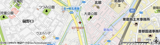 千葉県松戸市古ケ崎847周辺の地図