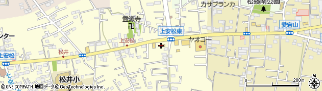 松屋 所沢上安松店周辺の地図