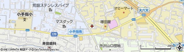 埼玉県所沢市小手指台12周辺の地図
