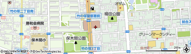 東京都足立区保木間1丁目16周辺の地図