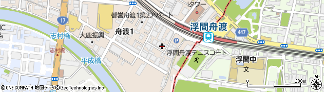 東京都板橋区舟渡1丁目8-1周辺の地図
